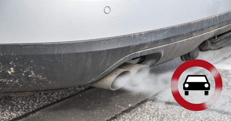 Pot d'échappement de voiture