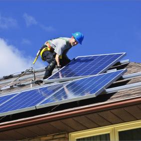 installation de panneaux photovoltaïques